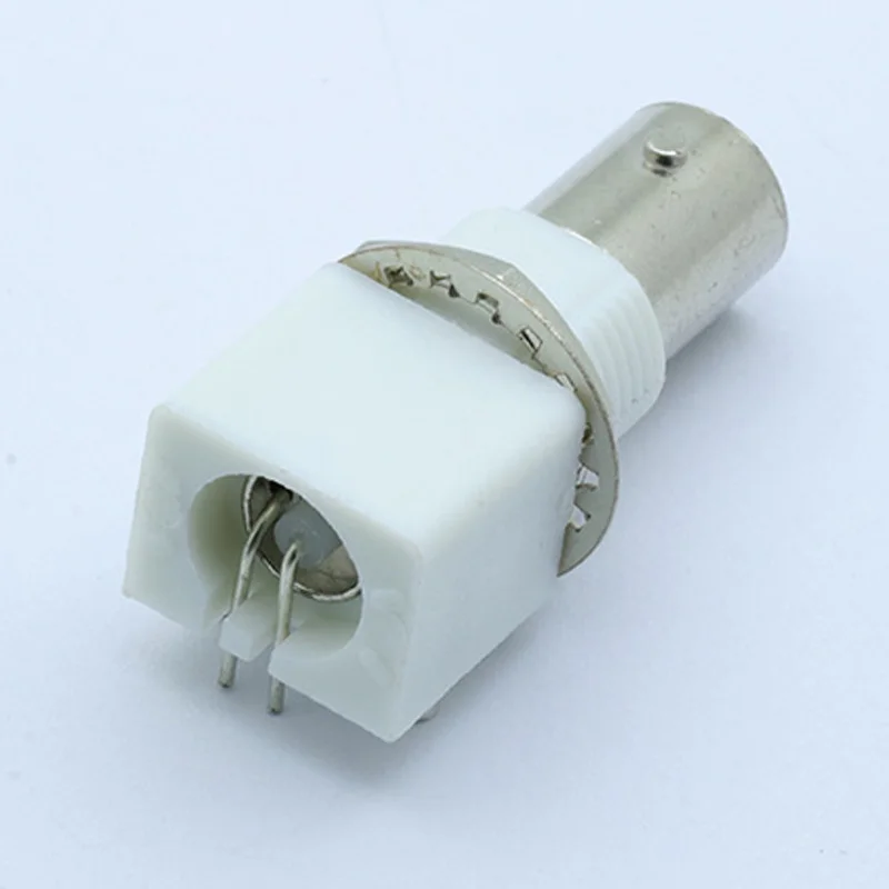 

100pcs/lot BNC Female Right Angle Chassis PCB Mount Connector BNC Female Jack Socket Panel Mount Adapter for CCTV Camera