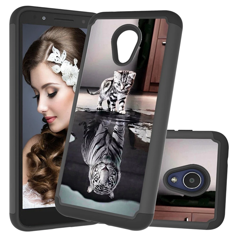 Armor Shockproof Phone Case For Alcatel 1X Evolve TCL LX A502DL IdeaXtra 5059R TPU Back Cover | Мобильные телефоны и