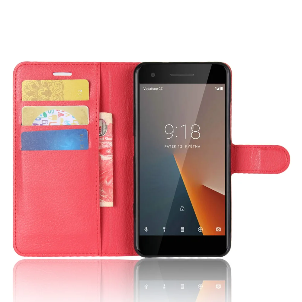 Для Vodafone Smart V8 Чехол 5 ''кошелек чехол для телефона из искусственной кожи V 8 VFD710