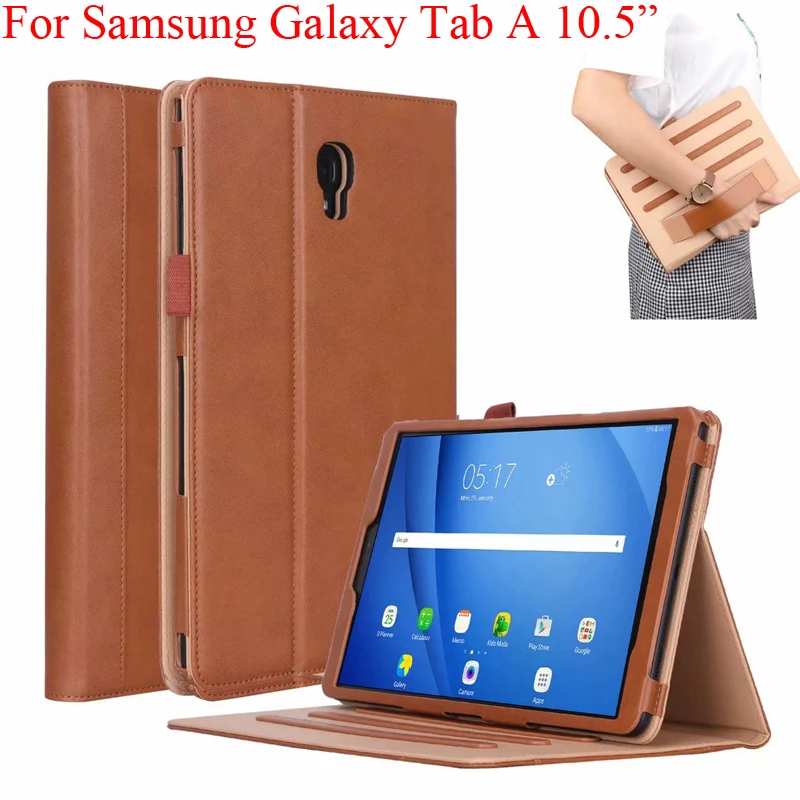 Магнитная сумка для Samsung Galaxy Tab A 10 5 роскошный чехол подставка из искусственной