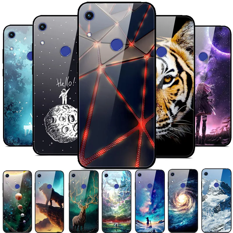 Чехол для huawei Honor 8A, чехол из закаленного стекла, Жесткий Чехол для телефона, чехол для huawei Honor 8A Pro, JAT-LX1, JAT-L41, TPU, бампер, чехол s