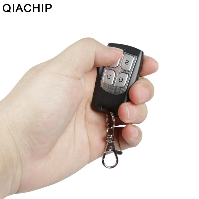 QIACHIP 433 МГц 4 кнопки CH EV1527 код дистанционного Управление rf передатчик Беспроводной