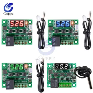 W1209 термостат контроль температуры DC 12 В температура отопления охлаждения Переключатель Регулятор температуры термометр водонепроницаемый датчик NTC