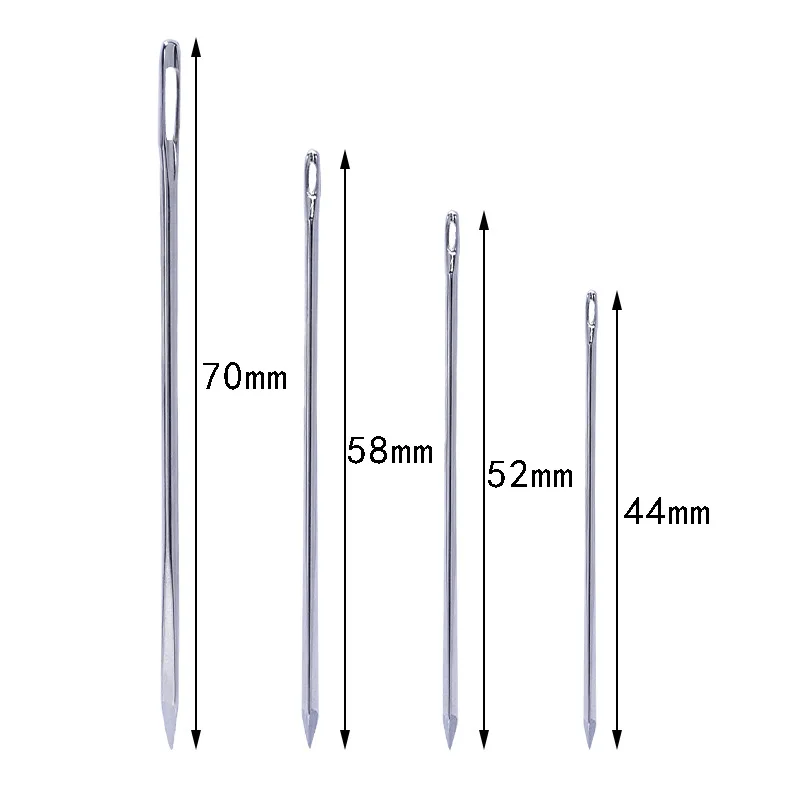 1 комплект сделай сам выделенные кожаные иглы из нержавеющей стали аксессуары