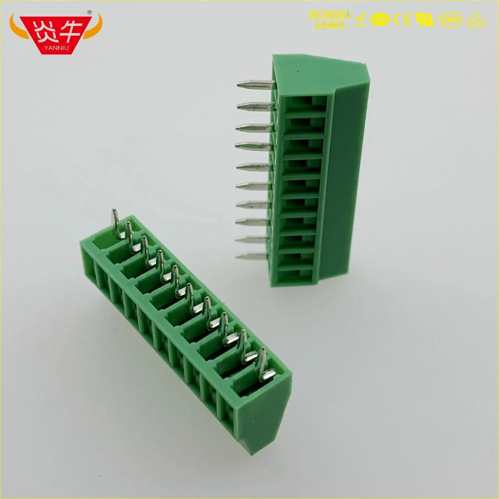 KF308 2 54 мм 10PIN мини PCB Универсальный винтовой клеммный блок DG308 KF128-2.54-10P MPT0 5/10-2 54-1725737