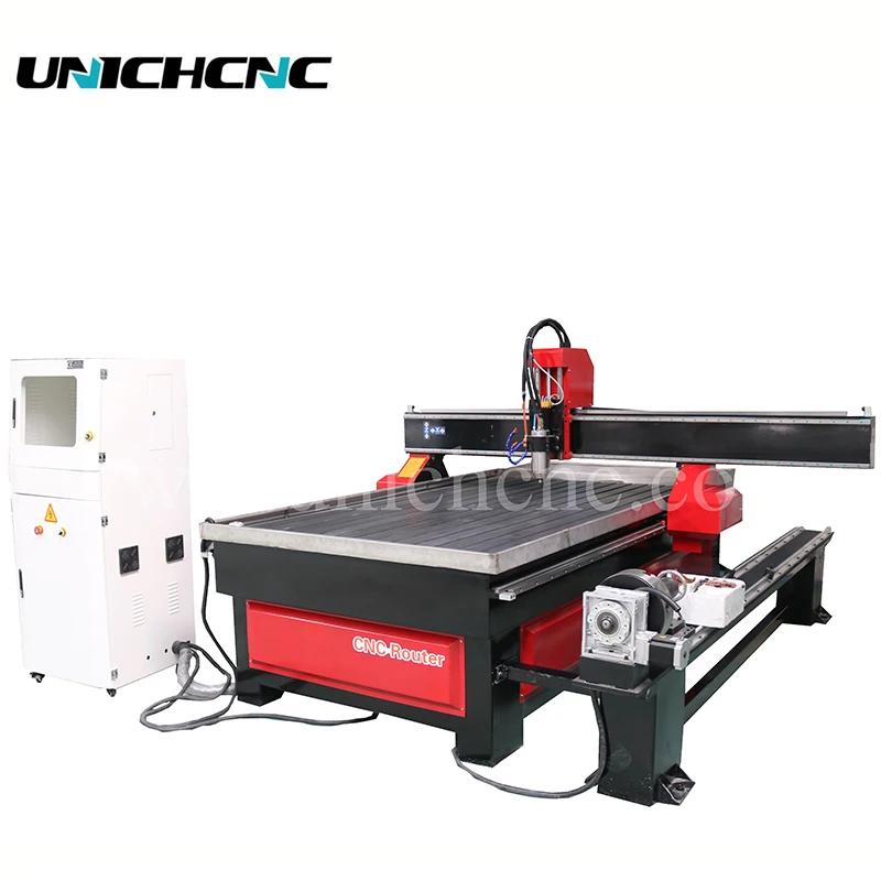 Высокое качество cnc древесины Гравировальный маршрутизатор с железным литым
