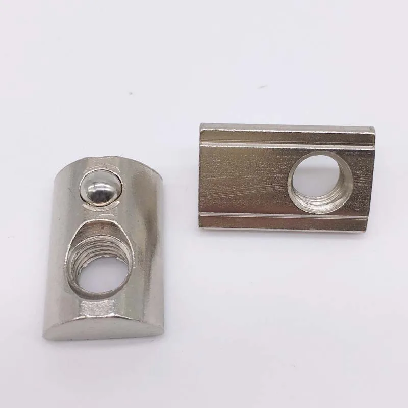 Гайки Wkooa с Т-образным пазом резьба M8 шариковой пружинной гайкой серия 40