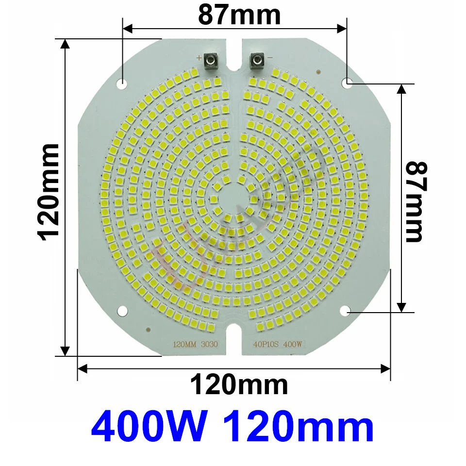 2 шт Полный мощный светодиодный светильник PCB 200 Вт 300 Вт 400 Вт 500 Вт 600 Вт SMD3030 светодиодный PCB, алюминиевая пластина для Светодиодный люстры