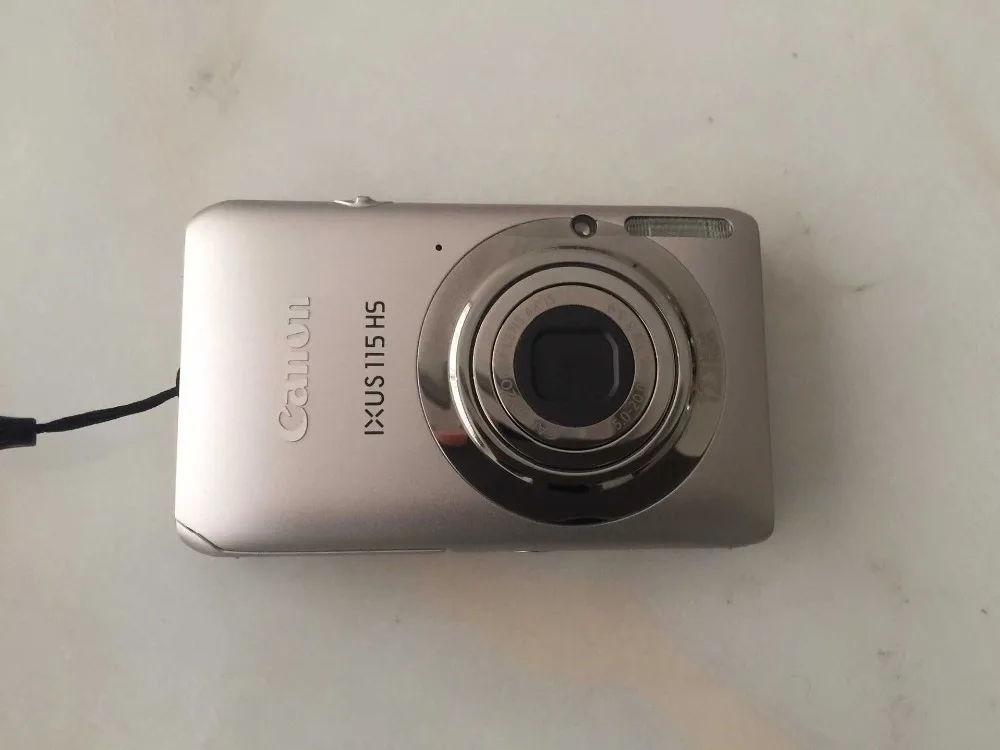 Б/у, Canon 115 HS Цифровая камера(12.1MP, 4x Оптический зум) 3,0 дюймовый ЖК-дисплей