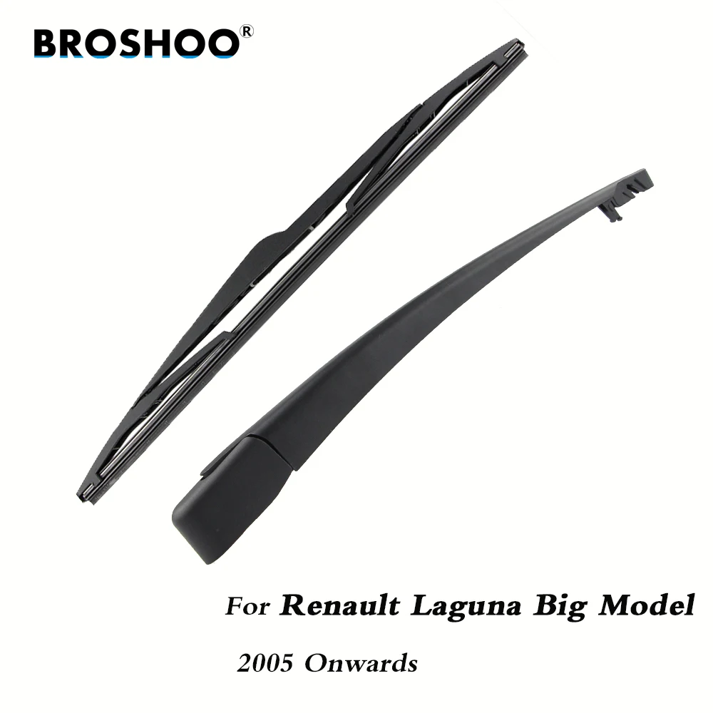 

BROSHOO Car Rear Wiper Blades Back Windscreen Wiper Arm For Renault Laguna Big Model (2005 Onwards) 355mm,Auto Styling