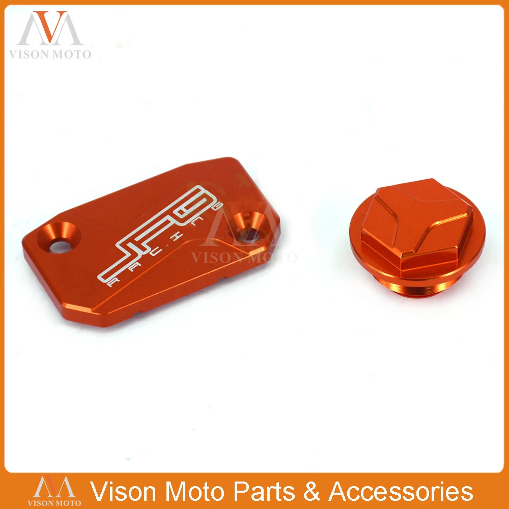 Крышка Резервуара переднего и заднего тормоза CNC для SX EXC XC XCW SXF XCF XCFW EXCR EXCF SXR XCRW SMR