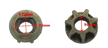 M16X17 GEAR DIY электрическая пила цепная бензопила Стенд кронштейн набор древесины для 100/115 125 угловая шлифовальная машина - Цвет: M16X17 GEAR