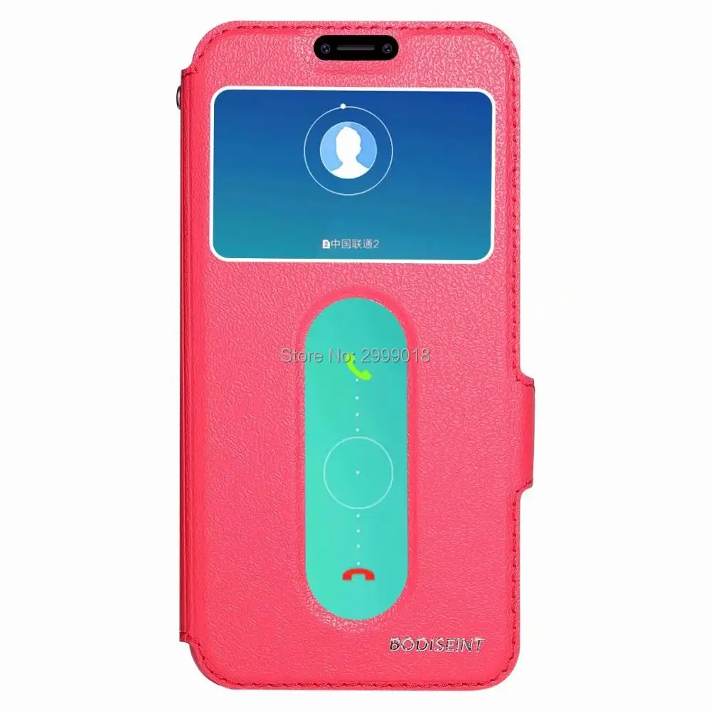 Filp Case For Vivo Y81 Cover Window View Stand Leather Flip Y 81 VivoY81 Soft Cases |