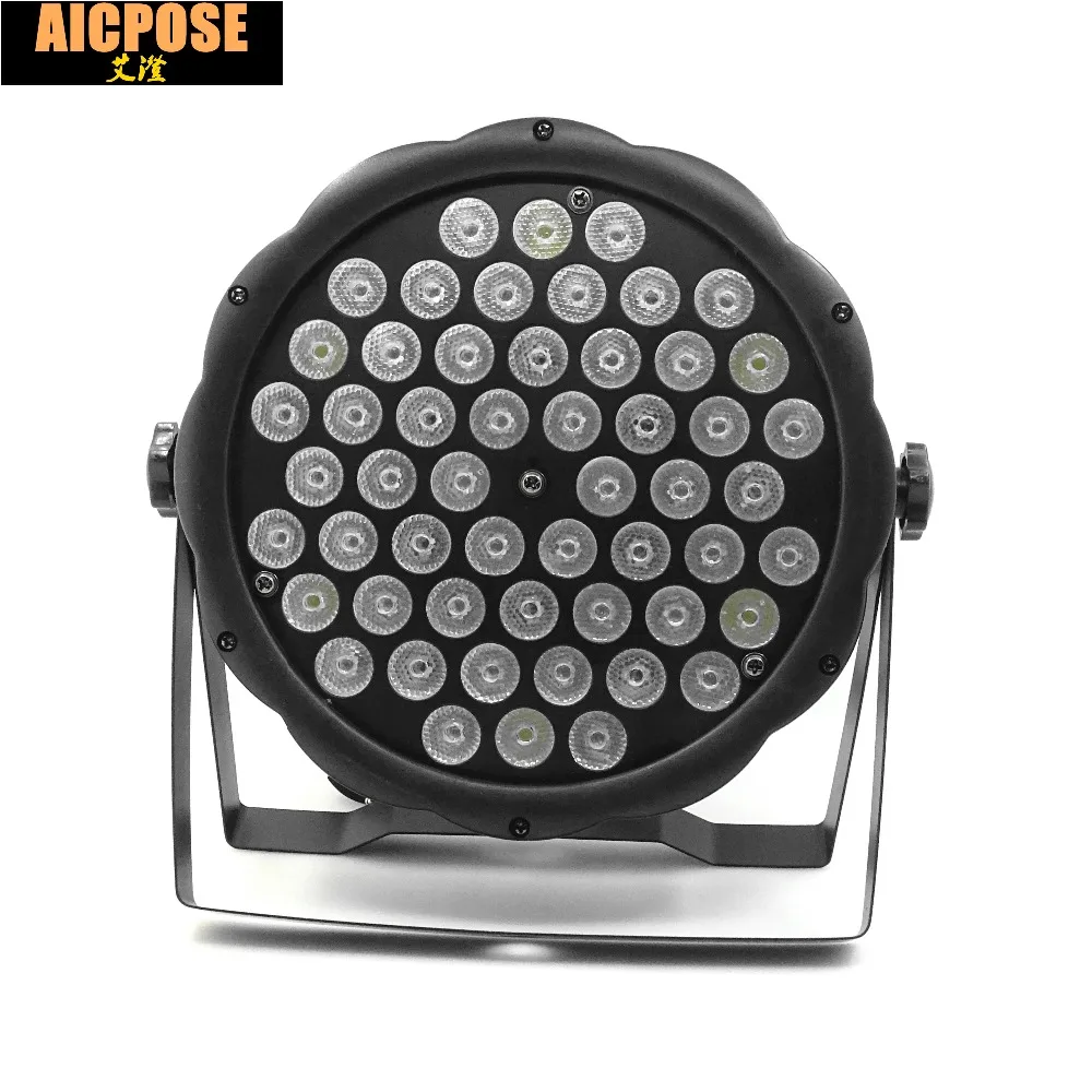 16 шт. 54X3 Вт RGBW LED Par свет DMX512 контроллер led диско DJ оборудование 25 градусов 4/8