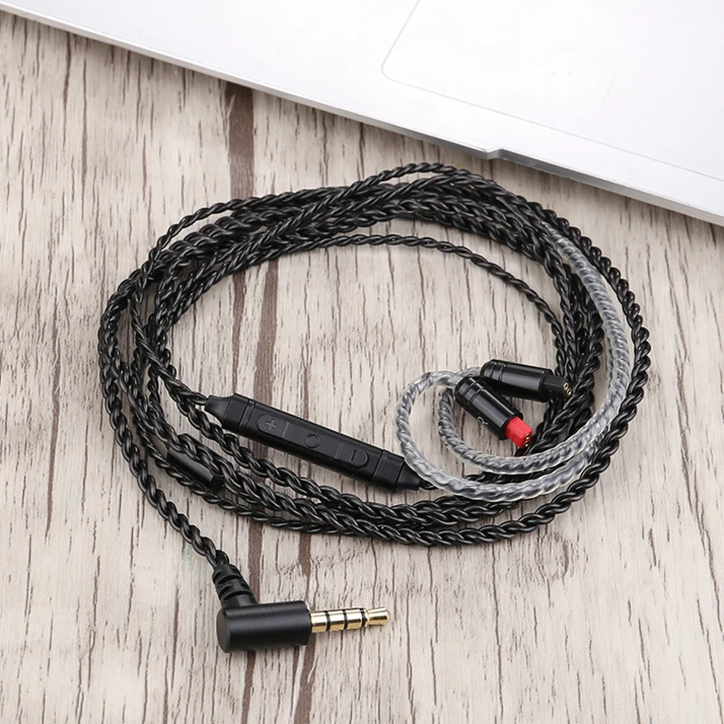IM series Кабель для наушников MMCX для Shure SE215 SE535 для Sennheiser IE80 IE8 IE8I W4r TF10 A2DC IM50 Cks1100is монокристаллический медный кабель - Цвет: IM series
