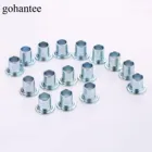 16 шт.лот железные роликовые коньки Колесные аксессуары центральный Подшипник Втулка распорки для коньков колеса608688внутренний диаметр 8 мм подшипники