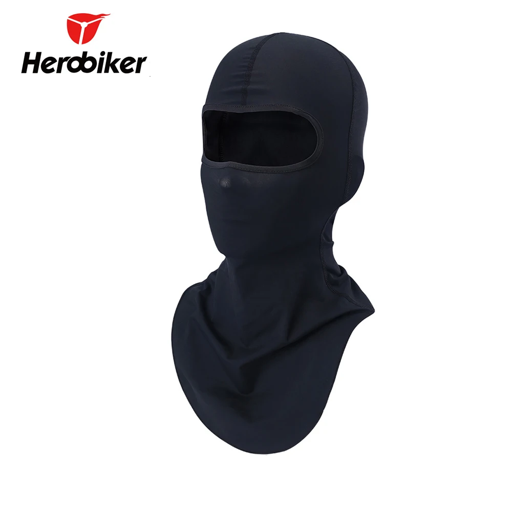 HEROBIKER Мужская Черная мотоциклетная Балаклава мото маска мотоциклетная маска ветрозащитная велосипедная Военная тактическая Пейнтбол Лыжи Маска