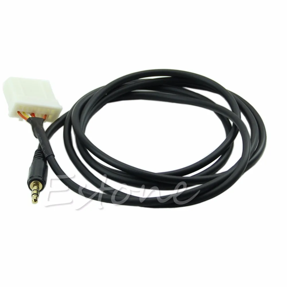

3.5mm Mini Jack AUX Audio Player Earphone Input Cable Adapter For Mazda 2 3 5 6