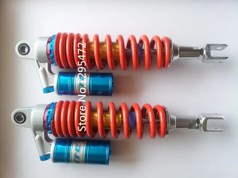 Универсальный Воздушный амортизатор с пружиной 10 мм и вилкой 350 для honda yamaha suzuki