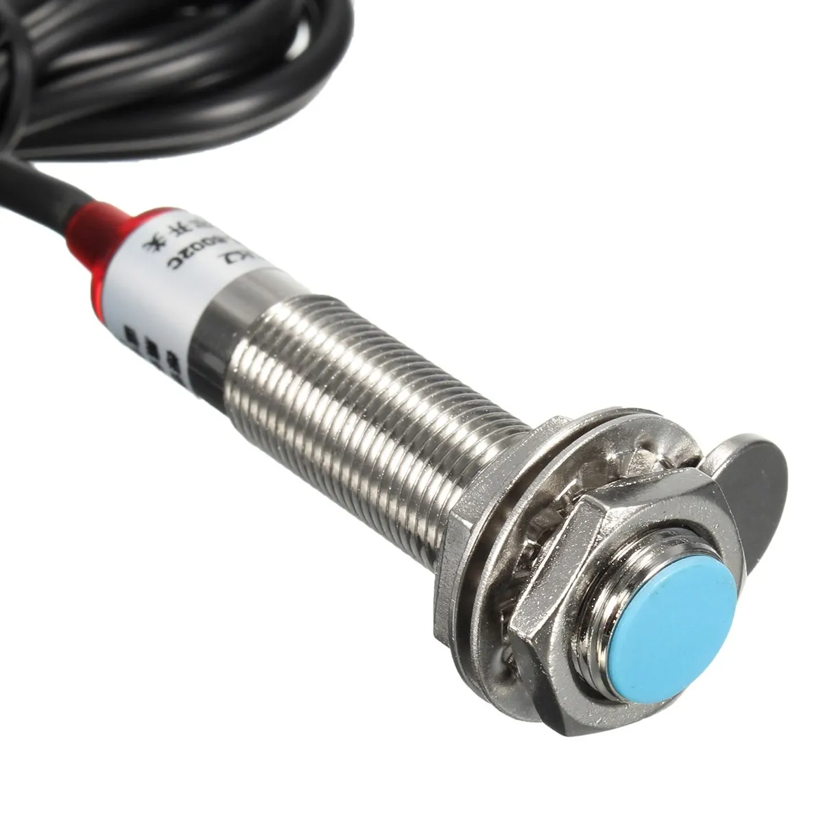 Цифровой Зеленый светодиодный Тахометр 4 шт. измеритель скорости + датчик