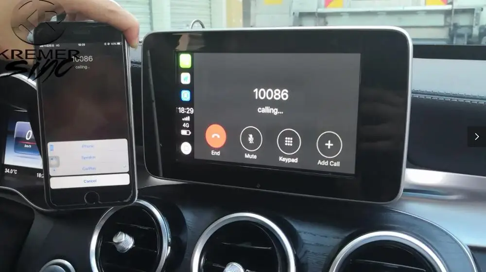 Послепродажный беспроводной Carplay смарт-бокс для Mercedes Benz E Class W212 E Coupe W207 NTG4.5 NTG5.0