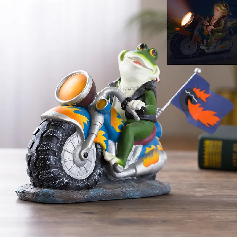 

Indoor Cartoon Cute Frog Ornament Creative Home Living Room TV Cabinet Desk European Modern Craft Gift M1976