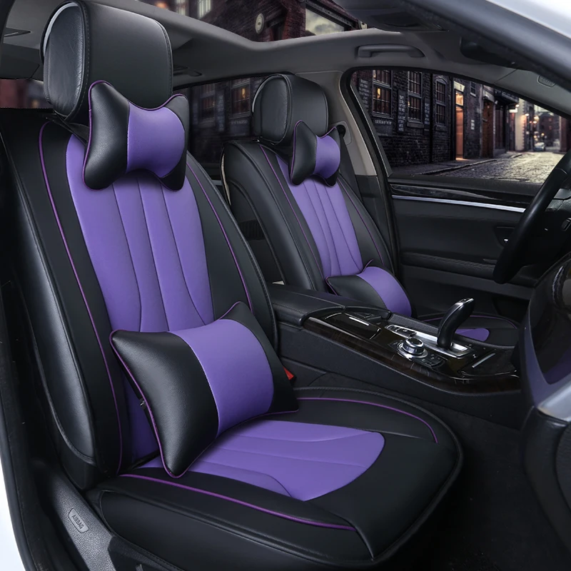 Универсальный искусственная кожа сиденья авто чехлы сидений для Toyota Для Avalon