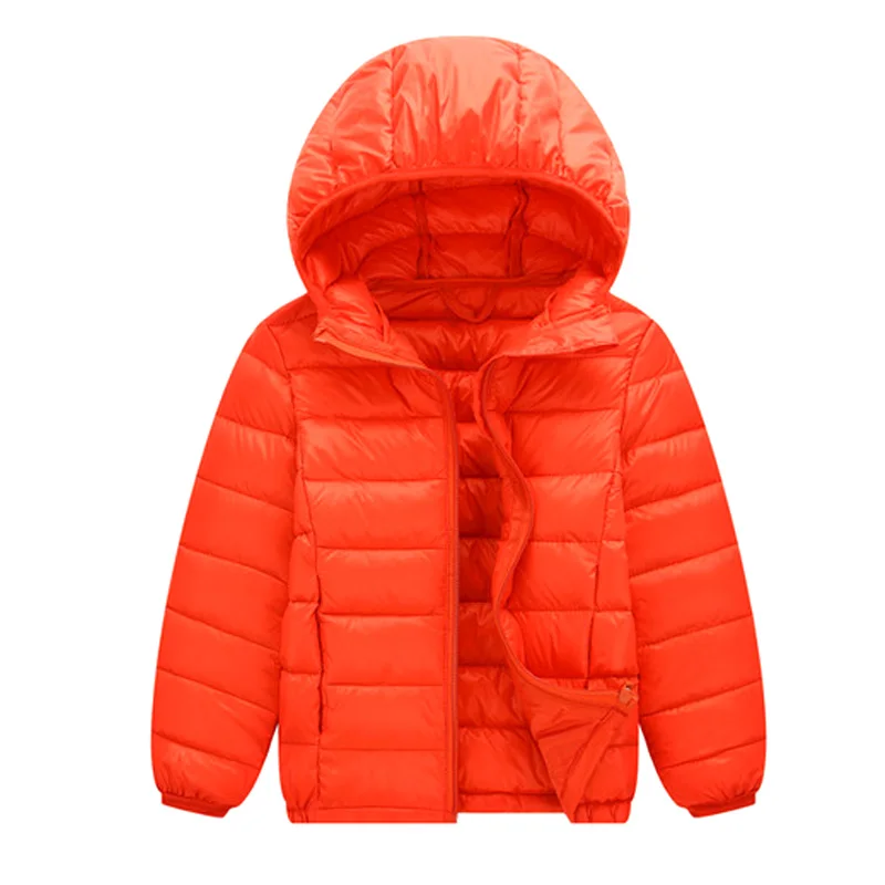 2020 Down jacket for children outerwear boy girl autumn down hooded coat teenage parka kids winter light thin good quality high | Детская