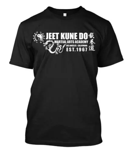 Новая мужская футболка модная 2019 Jeet Kune Do Martial Arts Брюс Ли JKD Custom Мужская