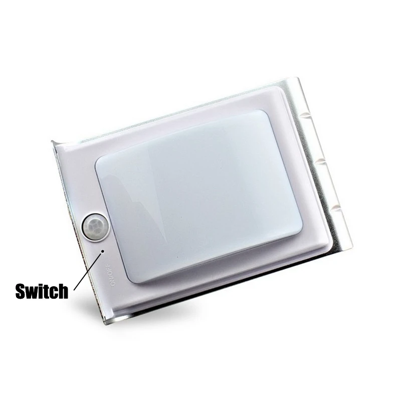 Беспроводная настенная светодиодная уличная лампа на солнечной батарее 4 шт. 16