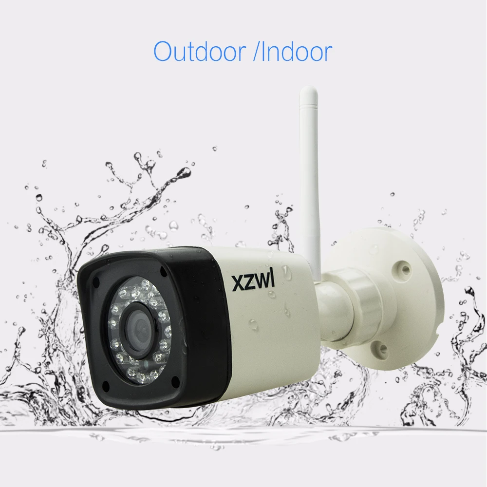 8CH CCTV Системы Беспроводной 960 P NVR 8 шт. 1.3MP ИК Открытый P2P Wi-Fi ip-cctv безопасности