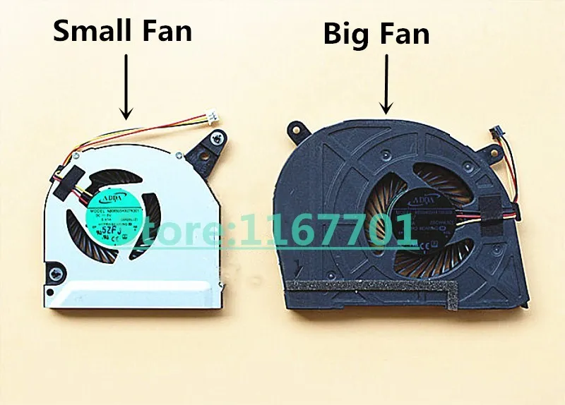 

New Original Laptop/Notebook CPU/GPU cooler cooling Fan for Shuttle XPC Nano NC01 NC01U Mini
