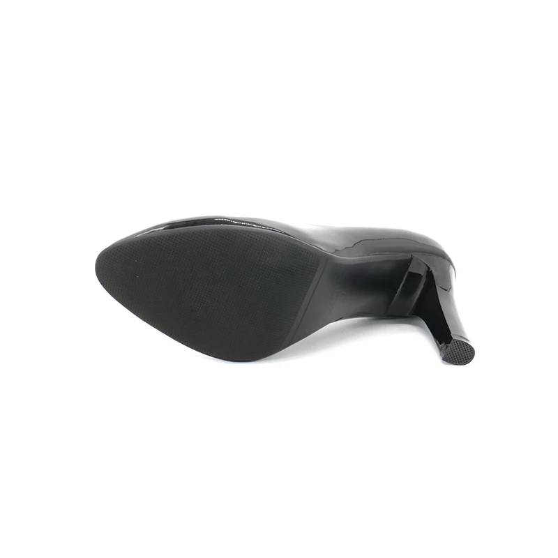 Женские туфли на высоком каблуке лодочки резиновой подошве вечерние без