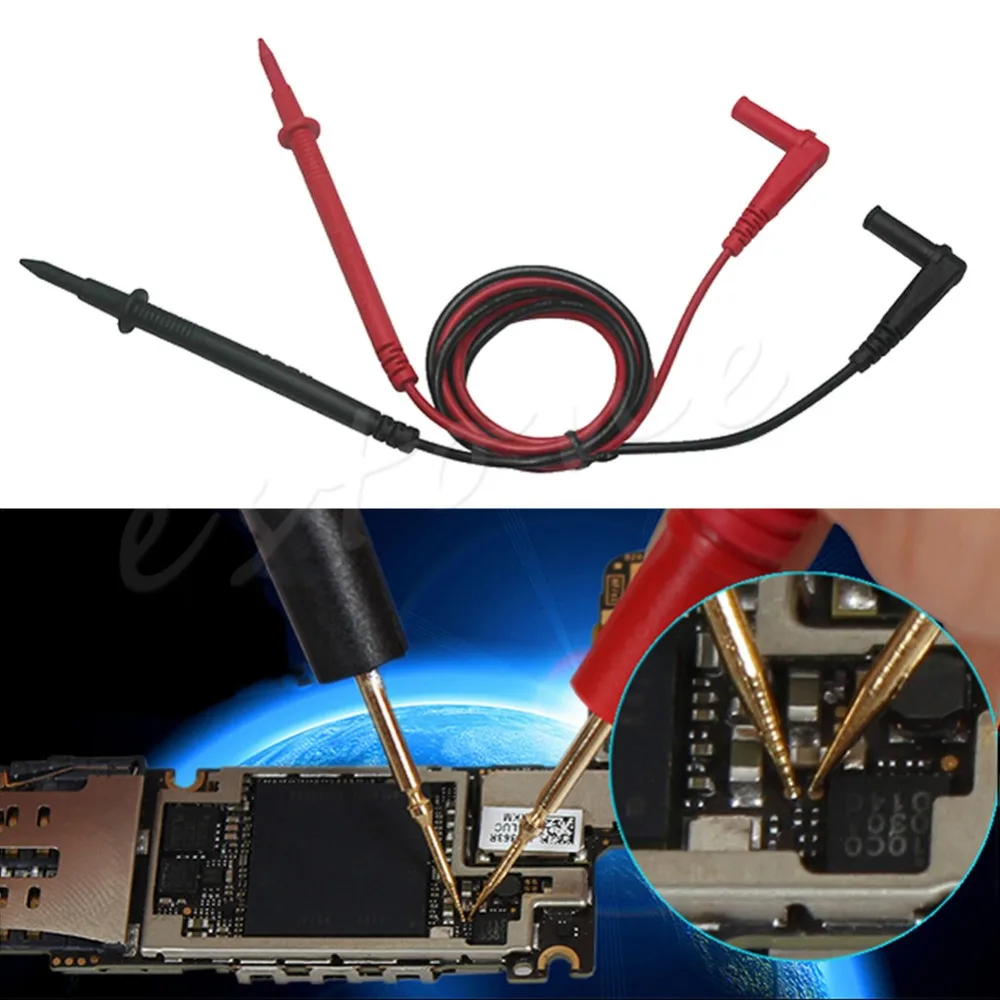 

1PAIR New High Quality Universal Digital Multimeter Meter Probe Test Leads Pin