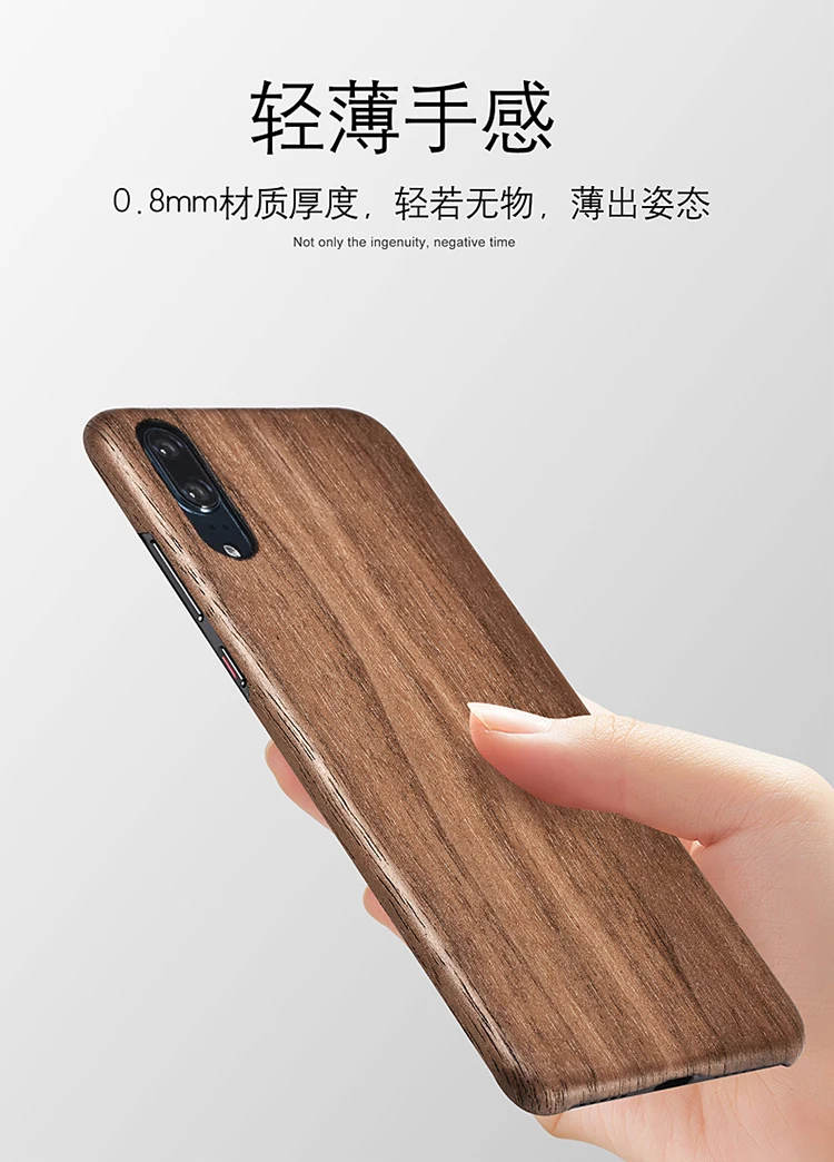 Xiaomi Mi 9 прозрачный чехол из натурального дерева, бамбуковый чехол для Xiaomi Mi 8 9 Explorer Деревянный Твердый футляр противоударный матовый