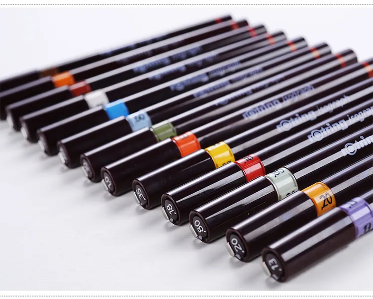 ROtring изограф 0,1 мм-1,0 мм пористые ручки для рисования Ручка иглы крюк линия ручка 1 шт./лот