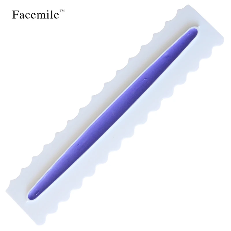 Facemile Кондитерская ГРЕБЕНКА для глазури пластиковый набор мастики лопатки торта