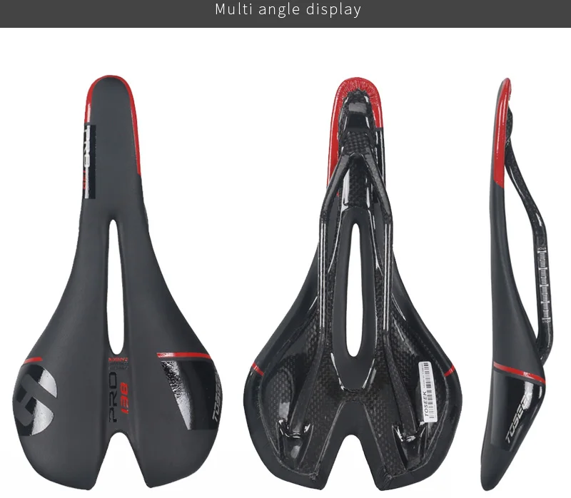 Сверхлегкое углеродное волокно седло для горного велосипеда полноразмерное из