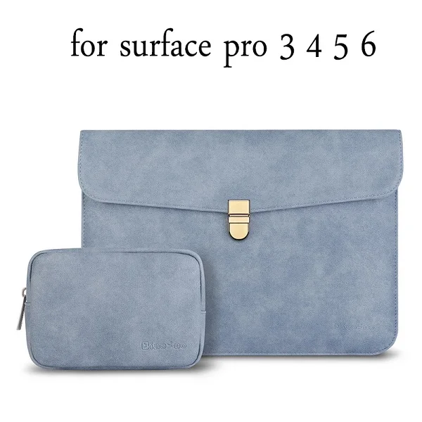surface pro 3 4 5 6 Сумка для ноутбука для Surface pro 3 4 5 6 12,3 чехол для microsoft surface go новая электронная книга surface pro PU Тонкий чехол - Цвет: surface pro 3 4 5 6