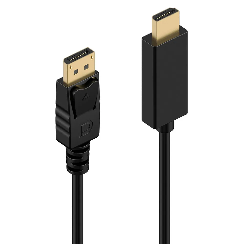 6FT 1 8 M Displayport в HDMI совместимый кабель 1080P со штыревыми соединителями на обоих