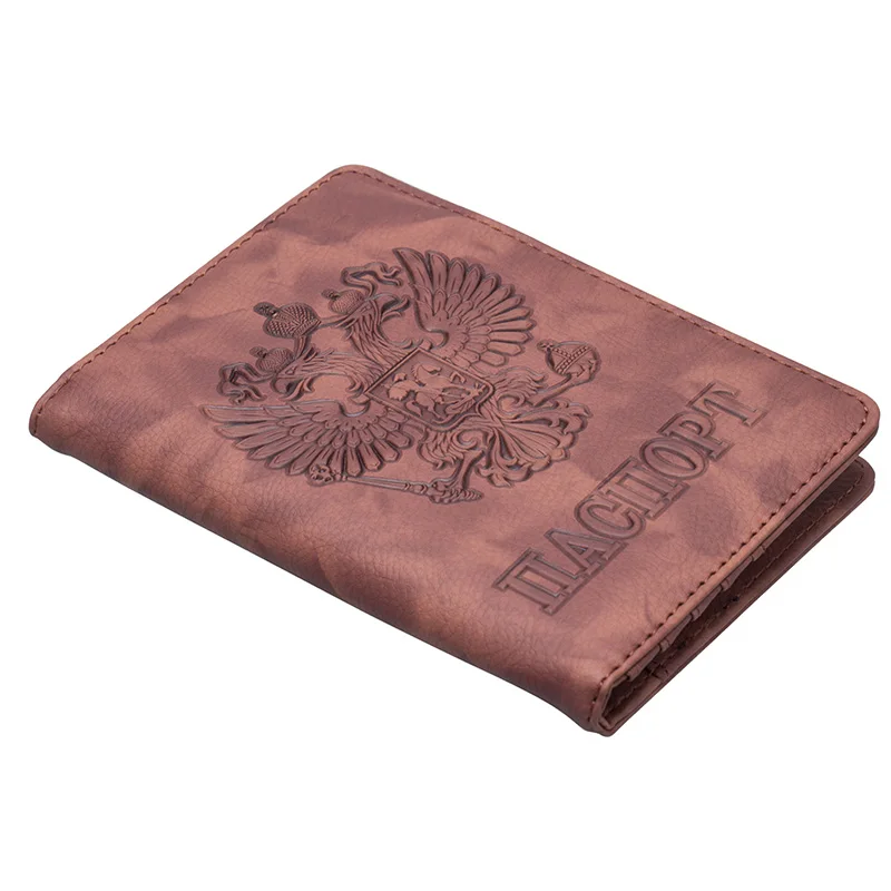 Новинка 2019 Винтажный чехол для паспорта в русском стиле женщин и мужчин из