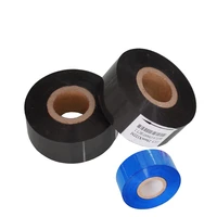 black width 25mm length 100m hot stamp foil coder printer ribbon for packing bags