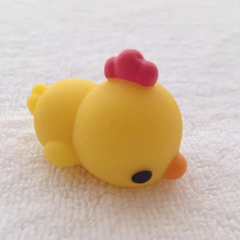Kawaii Mini animals Mochi Squeeze эластичные мягкие панда курица утка овца свинья кролик Тигр мягкие телефонные ремешки детские игрушки