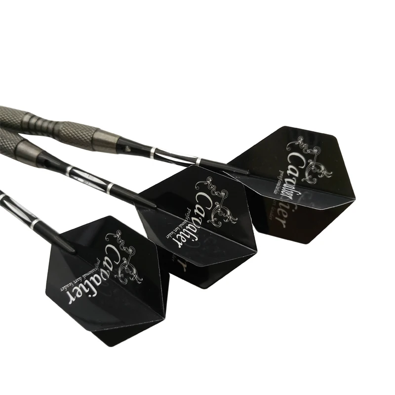 

Easytoday 3Pcs/set High Quality Darts Steel Tip Tungsten Darts Metal Barrel Black Shafts Aluminum Plastic Darts Flights Games