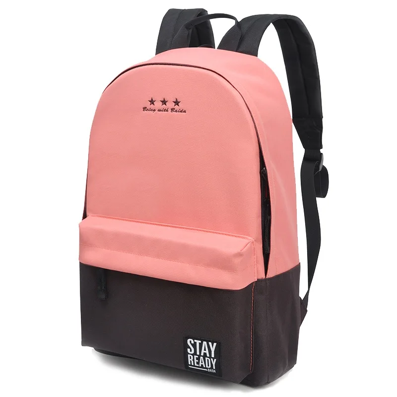 

Women Oxford Preppy School Bag for Teenage Girls College Schoolbag Back Pack Ladies Laptop Rucksack Young Travel Backpack