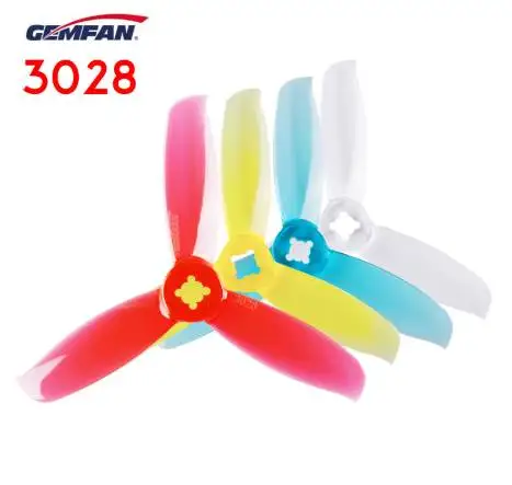 

4pcs/2pairs Gemfan 3028 PC Propeller 3 inch Paddle CW CCW Props for FPV Drone Quadcopter Multicopter