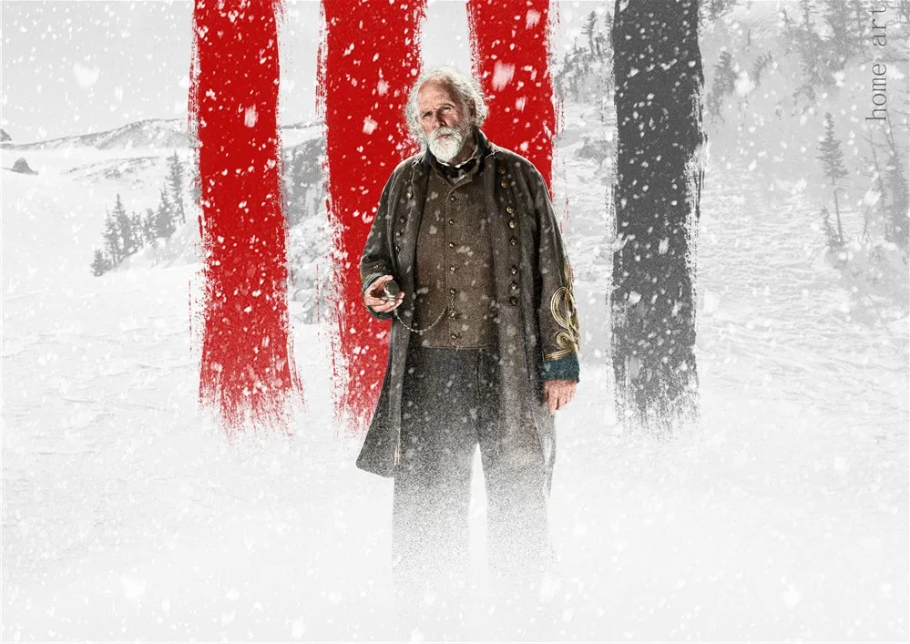 Постер The Hateful Eight четкое изображение настенные наклейки украшение для дома