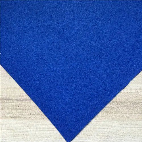 sapphire blue 2 шт 30*30 см Высокое качество Шерсть Войлок Ткань DIY ремесло Войлок листья цветы игрушки подарки для шитья сумки для хранения шерсть кукла из фетра Декор - Цвет: sapphire blue