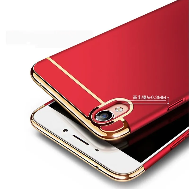 Чехол TRISEOLY для OPPO A37 5,0 Роскошный ультра-тонкий жесткий чехол с покрытием для OPPO A37 задняя крышка для OPPO A37M Coque