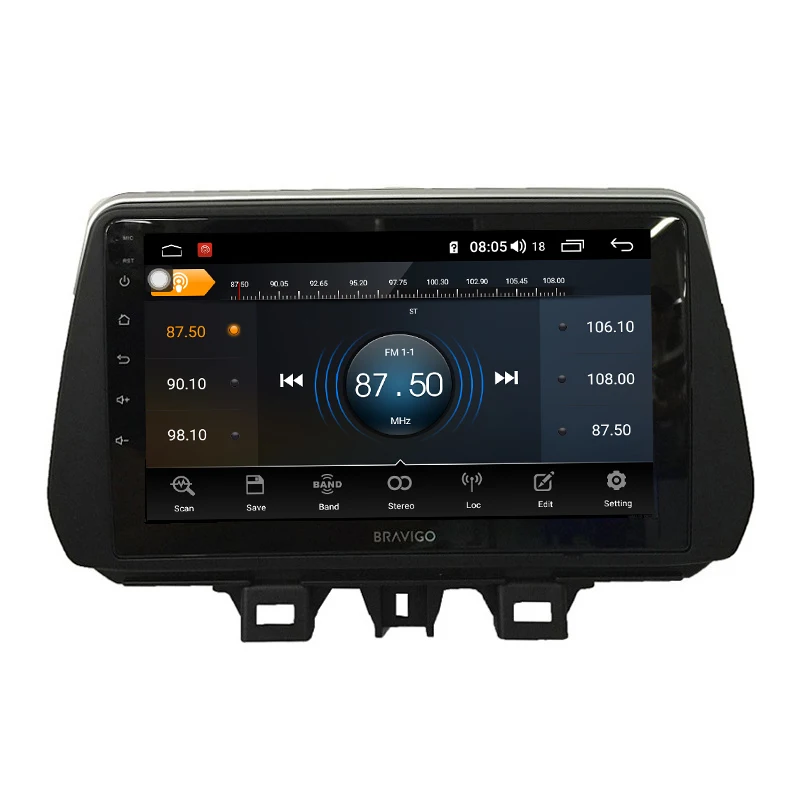 Tucson автомобиль радио Android 9,0 8-core, 4 Гб+ 64G Автомобильный gps navigation1 din android автомобильный Радио для hyundai Tucson